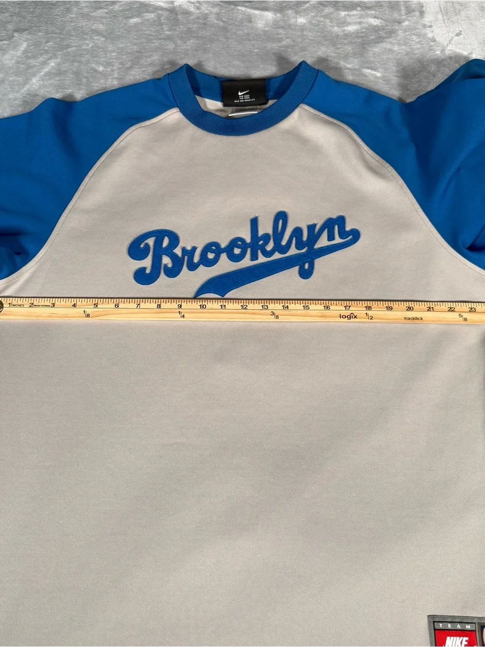 Vintage Nike Brooklyn Dodgers Pee Wee Reese Jersey Mens L Oversized Baggy Y2K